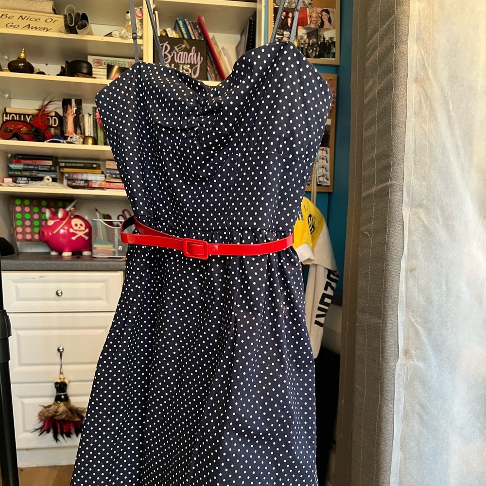 AUW Pinup style retro vintage style dress Sz 7